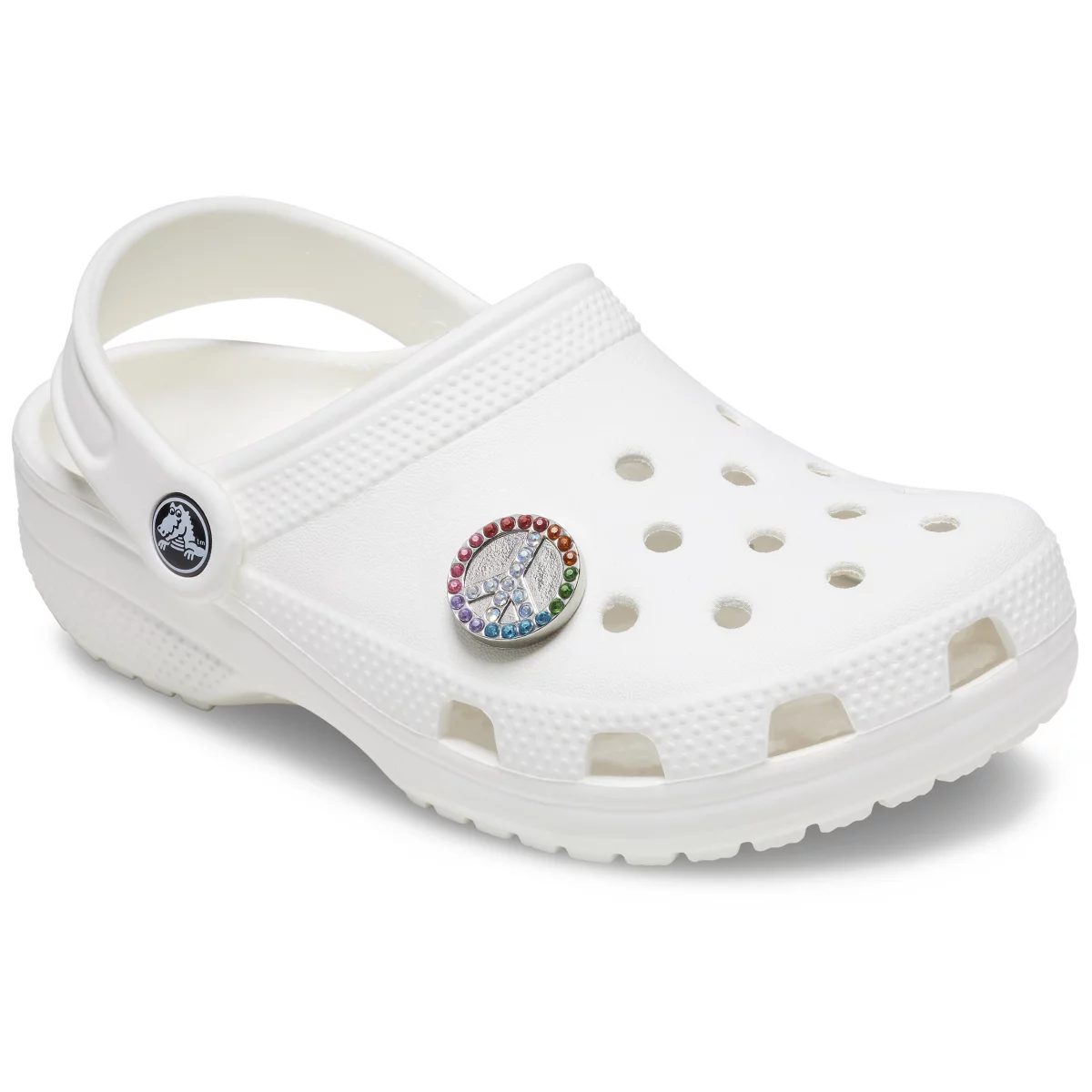 Verification Sign Crocs Glitter Elevated Peace Sign - Crocs™